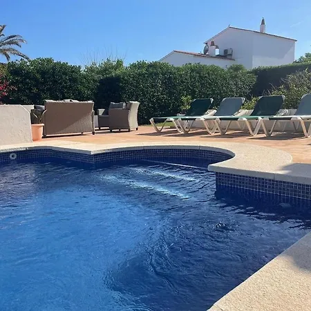 Villa Palmas - Mediterranean Garden, Sea View & Private Pool S'Algar