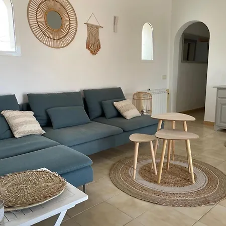 Villa Palmas - Mediterranean Garden, Sea View & Private Pool S'Algar