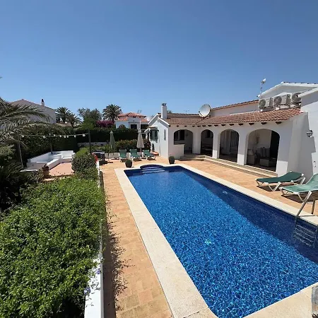 Villa Palmas - Mediterranean Garden, Sea View & Private Pool S'Algar